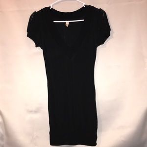 Dolce vita women’s mini sweater dress black small